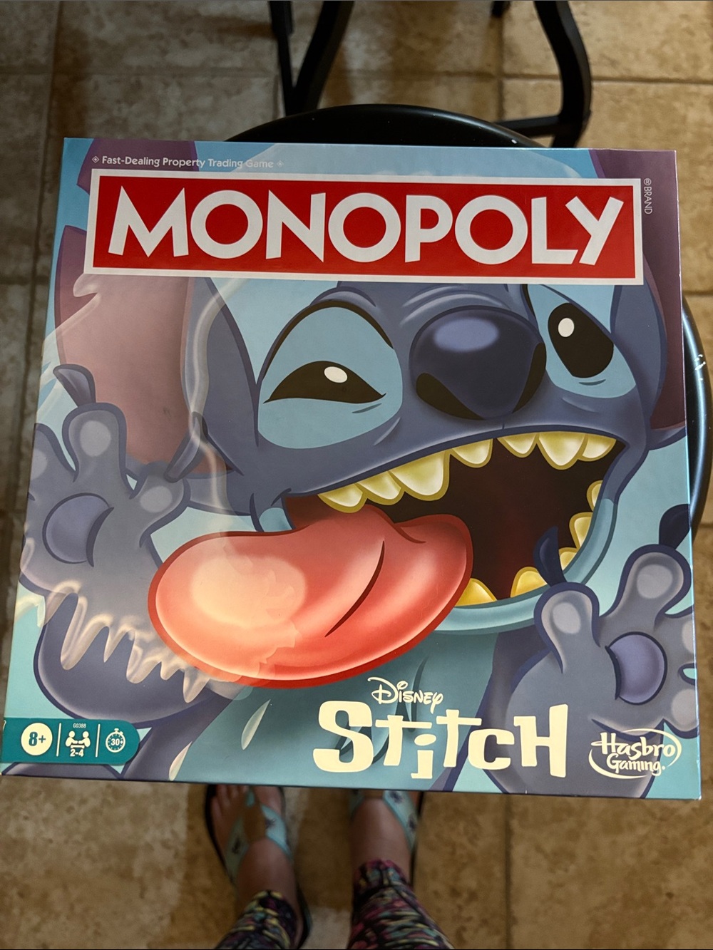 Stitch Monopoly. Like new.
